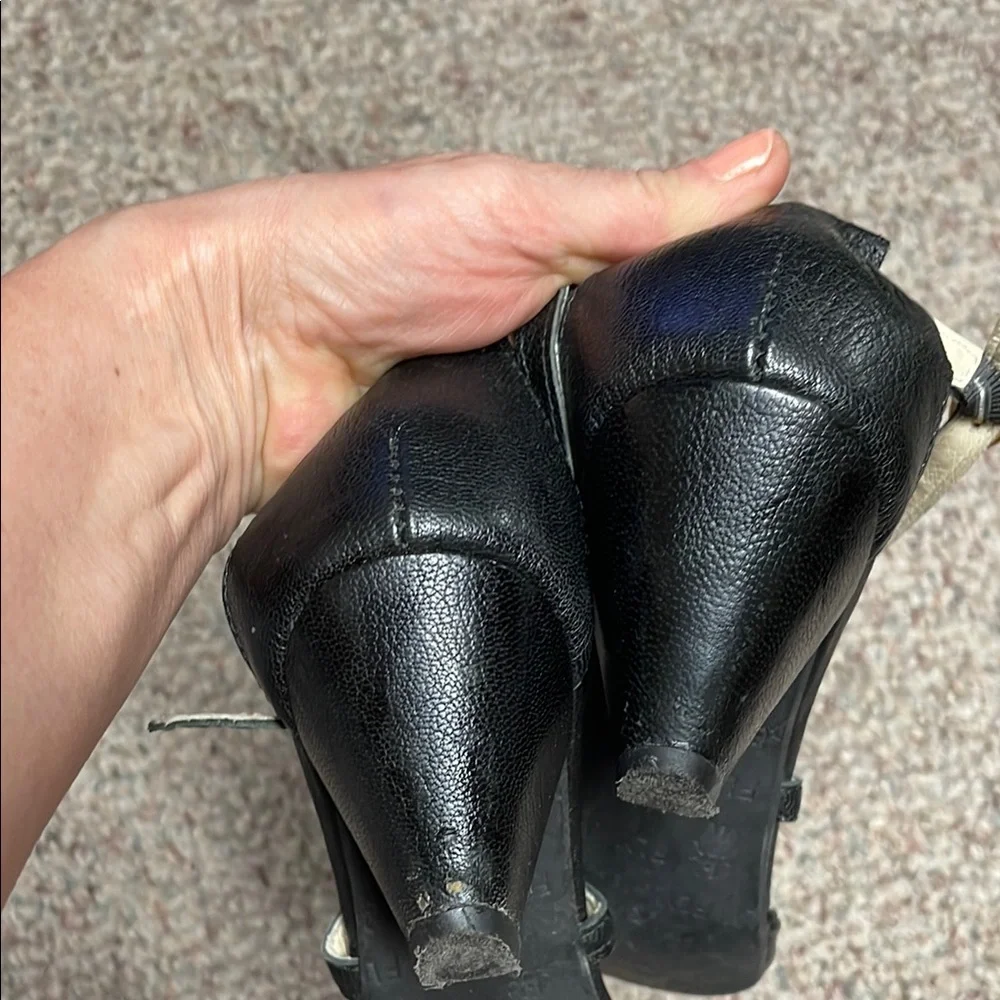 Fly London Black Heeled Sandals with Strappy Design - Picture 10 of 10
